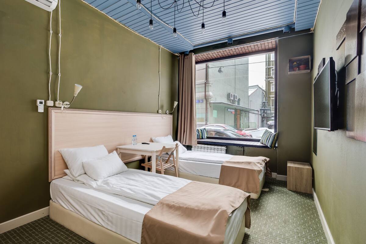 Standard Twin Room | Select Comfort beds, in-room safe, blackout drapes, soundproofing