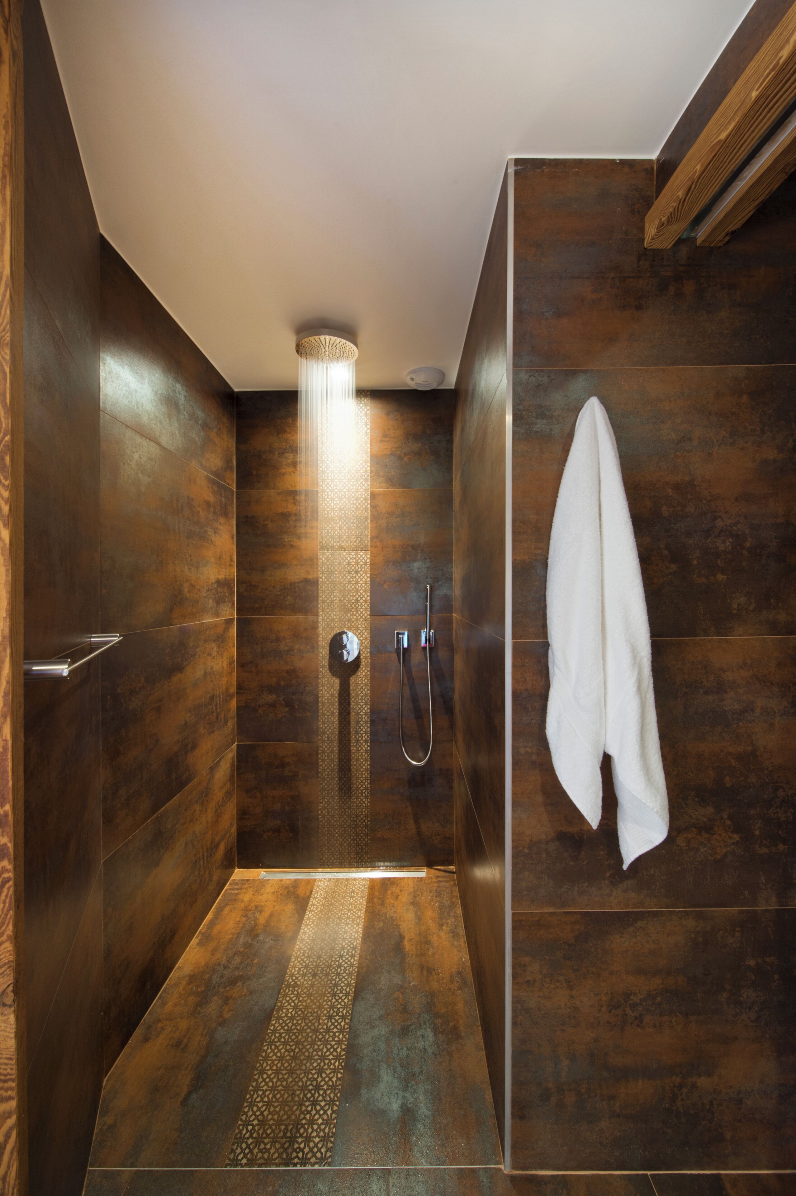 double or twin room (la voyage) | bathroom | shower, rainfall showerhead, free toiletries, hair dryer