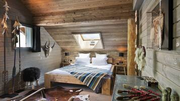 Tweepersoonskamer, balkon (L'indien Cheyenne) | Individueel gedecoreerd, individueel gemeubileerd