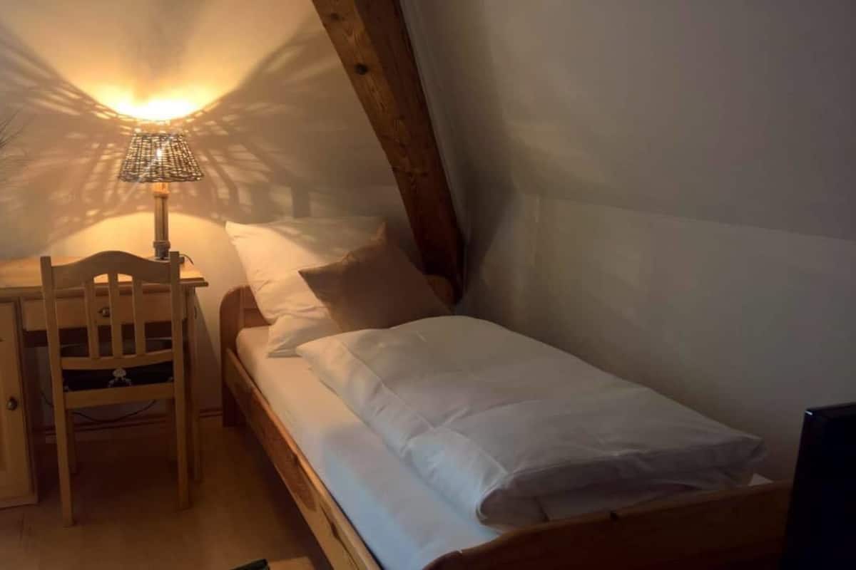 Deluxe Single Room | Egyptian cotton sheets, premium bedding, desk, blackout drapes