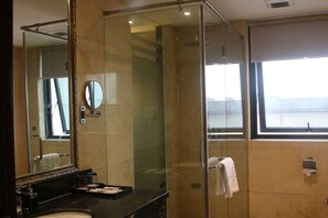 Suite ejecutiva | Baño | Ducha y cabezal de ducha tipo lluvia