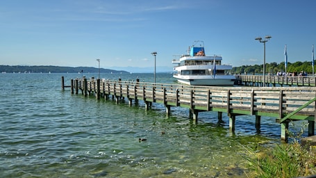 Lake. Hotel Starnberger See