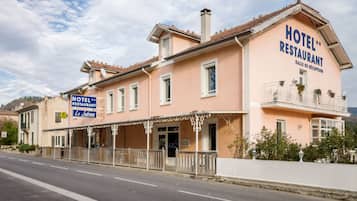 Façade de l’hébergement
