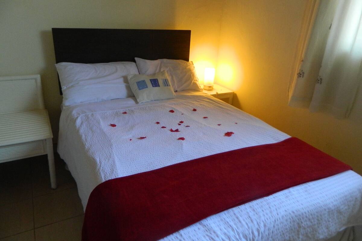 Premium bedding, free WiFi, bed sheets
