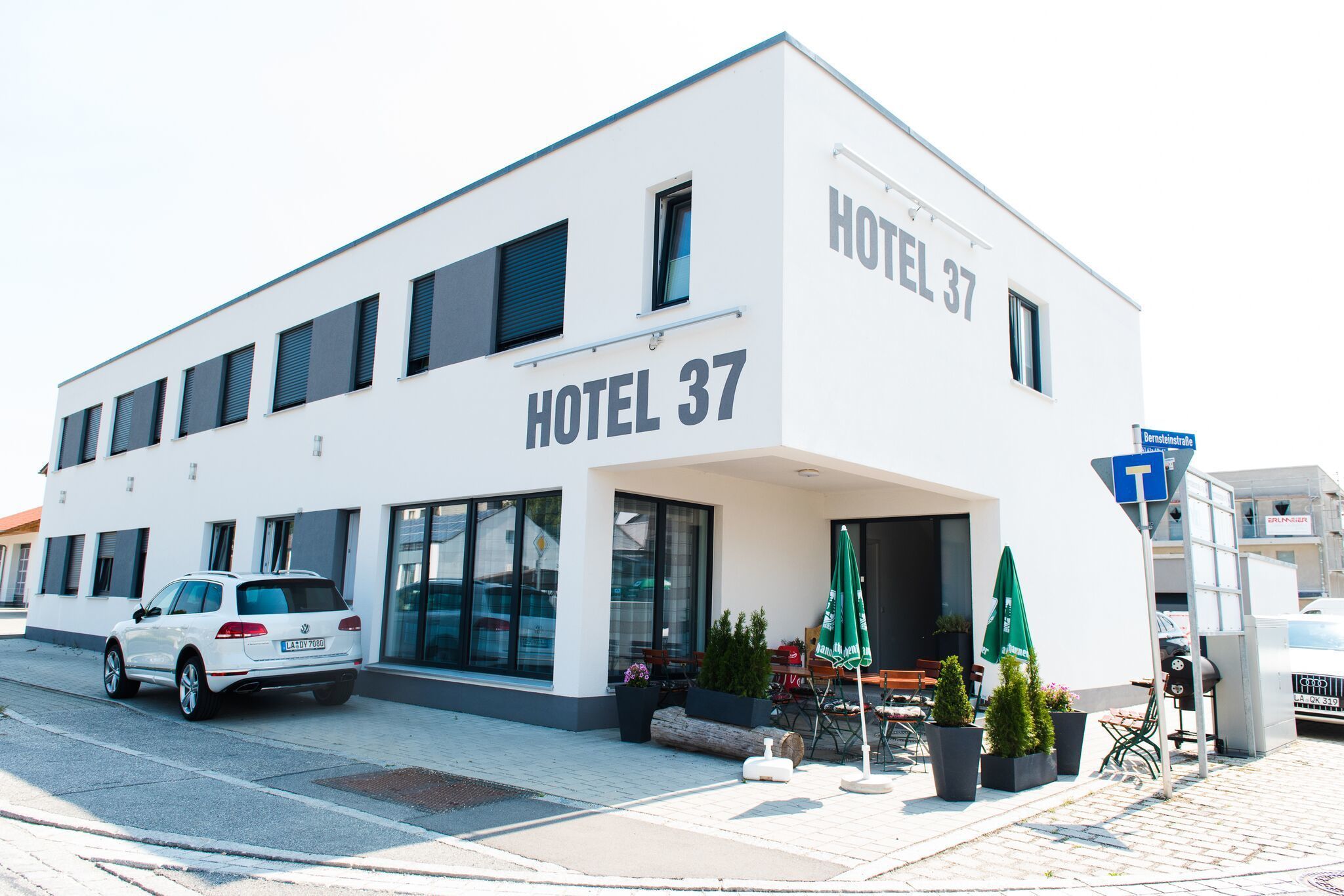 Fassade der Unterkunft