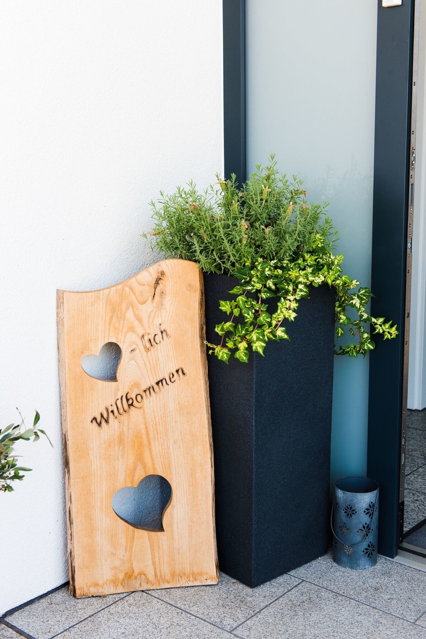 Entrada de la propiedad