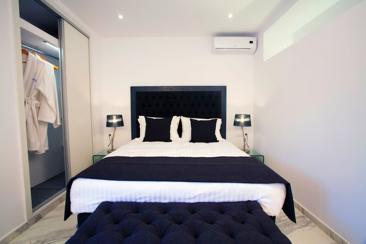 Villa, piscina privada | Sábanas de algodón egipcio y ropa de cama de alta calidad