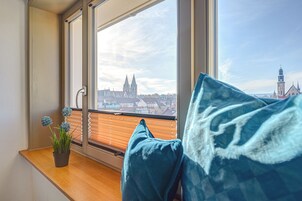 In-room safe, desk, laptop workspace, soundproofing