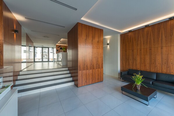 Lobby - P&O Apartments Konstruktorska (Warsaw)