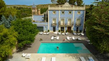 Façana frontal de l'allotjament