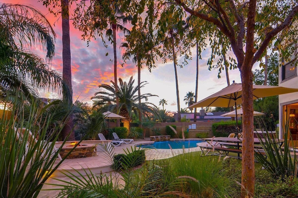 SWSS Hidden Room: Private Pool Unique/Chic 5star Resort Backyard Kierland - HiddenRoom