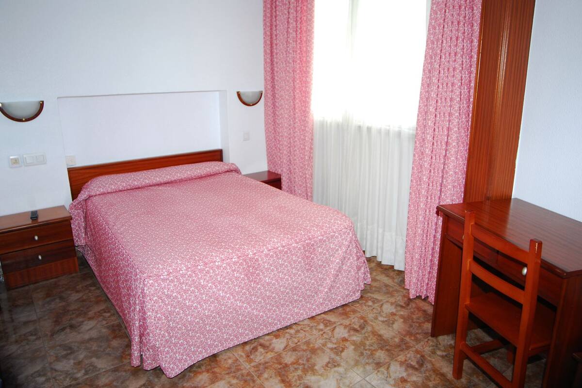 Blackout curtains, bed sheets