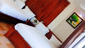 Firemannsrom – standard | Minibar, blendingsgardiner, lydisolert og wi-fi (inkludert)