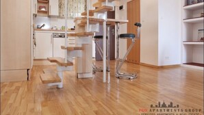 Comfort Apartment | Living area | TV - P&O Apartments Podwale 2 (Warsaw)