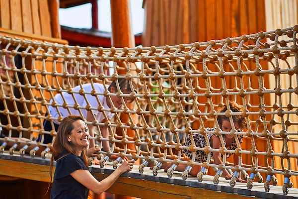 Udendørs legeområde for børn