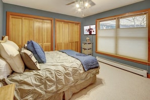 2 soveværelser, strygejern/strygebræt, weekendseng, Wi-Fi