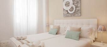 3 BEDROOM APARTMENT WITH SIDE balcony overlooking promenade and beach 