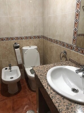 Ducha, toallas
