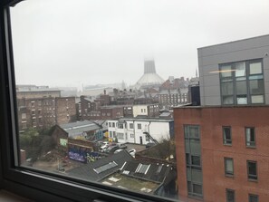 Stadsutsikt från boendet