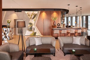 Siddeområde i lobbyen