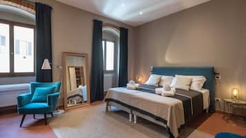 Appartement Deluxe, 2 chambres, vue ville | 2 chambres, literie de qualité supérieure, ameublement personnalisé