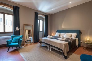 豪華公寓, 2 間臥室, 城市景 | 2 間睡房、高級寢具、獨特裝修、書桌