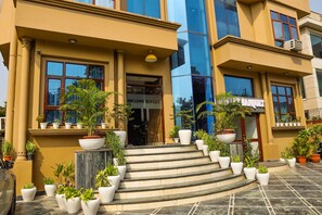 Fachada del alojamiento