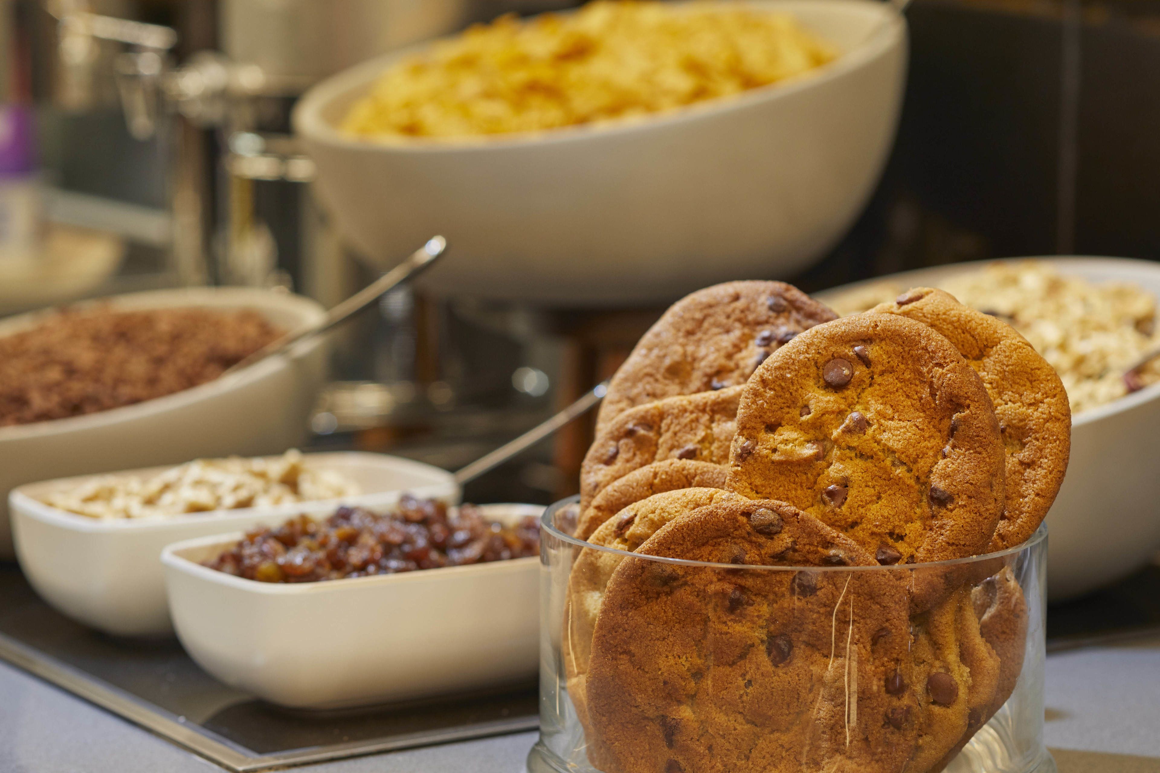 Se ofrece un desayuno bufé todos los días (por un coste adicional)