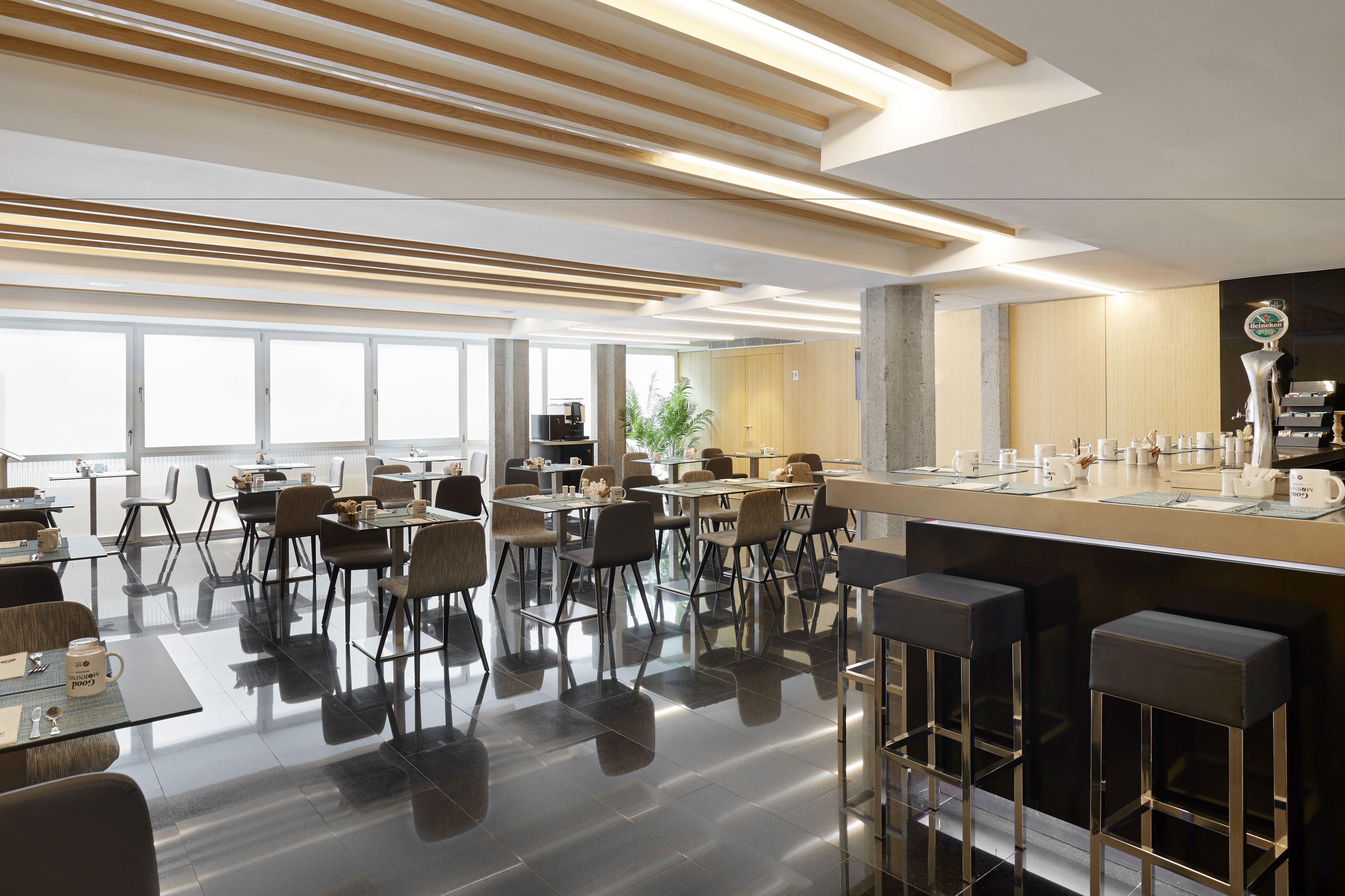 Daily buffet breakfast (EUR 15 per person)