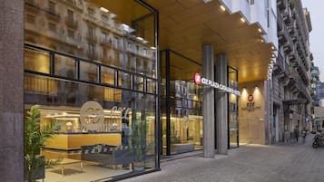 Entrada al alojamiento