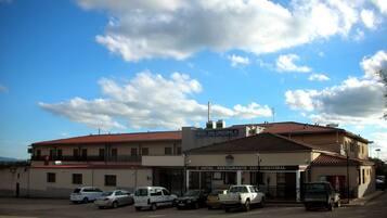 Voorkant van accommodatie