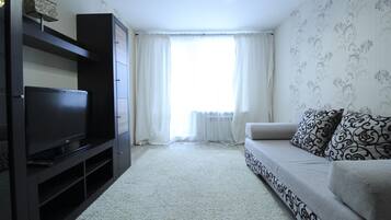 Apartment | Bügeleisen/Bügelbrett, Zustellbetten, kostenloses WLAN, Bettwäsche