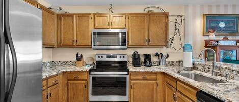 Casa de ciudad, 2 habitaciones | Cocina privada | Refrigerador, horno, cafetera y tetera y tostadora