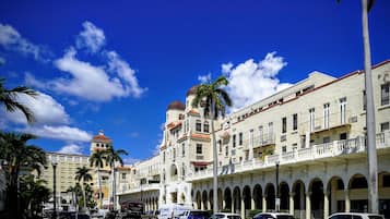 Free parking nearby, onsite parking