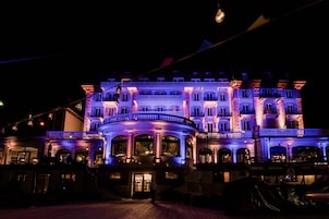 Front of property – evening/night