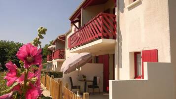 Façade de l’hébergement