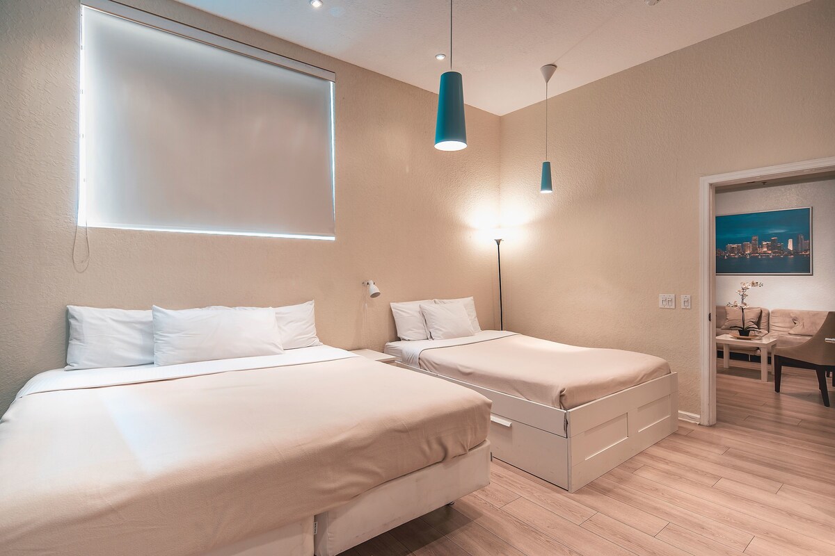 Appartement, 2 grands lits, cuisine