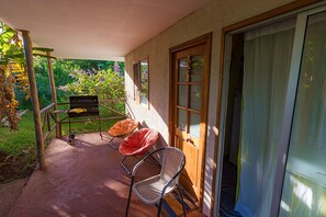 Familien-Ferienhütte, 2 Schlafzimmer | Terrasse/Patio