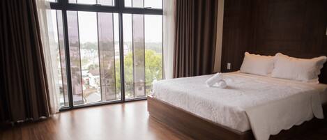 Căn hộ, 3 phòng ngủ, 2 phòng tắm | Két bảo mật tại phòng, bàn, phòng cách âm, bàn ủi/dụng cụ ủi quần áo