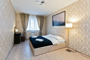 Apartment, 2 Schlafzimmer | 2 Schlafzimmer, Bügeleisen/Bügelbrett, Babybetten, kostenloses WLAN