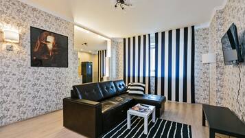 Apartment, 2 Schlafzimmer | 2 Schlafzimmer, Bügeleisen/Bügelbrett, Babybetten, kostenloses WLAN