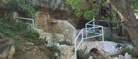 Entrada de la propiedad