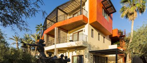 Fassade der Unterkunft