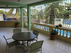 Sala de estar en el lobby
