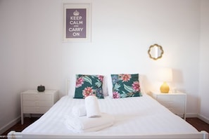 1 bedroom, blackout curtains, iron/ironing board, free cots/infant beds