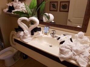 Studio (1315) | Bathroom - Origin Beach Resort by H2O VR (Panama City Beach)