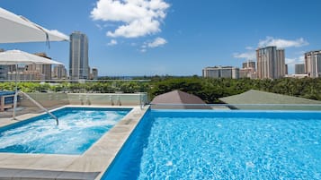 2 outdoor pools
