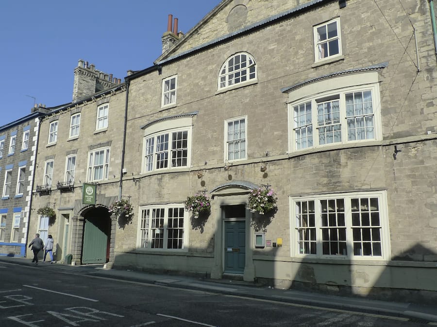 Façade de l’hébergement