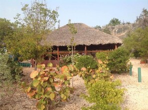 Entrada de la propiedad