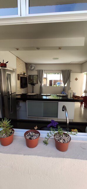 Ferienhaus, Mehrere Betten, Nichtraucher | Eigene Küche | Kühlschrank, Mikrowelle, Ofen, Herdplatte